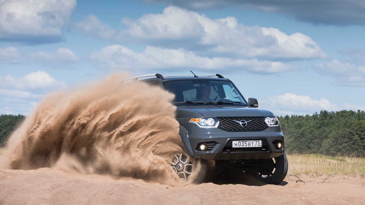 UAZ Patriot  в деле ...