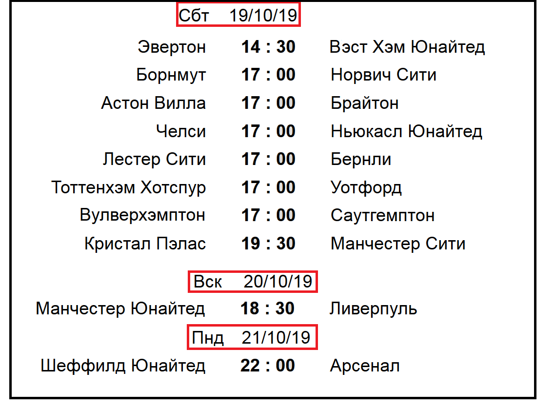 чемпионат Англии по футболу (АПЛ). Результаты 8 тура. Расписание, таблица.  3 фиаско грандов. | Алекс Спортивный * Футбол | Дзен