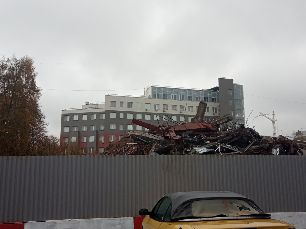 Кинотеатр Витязь тотальный снос