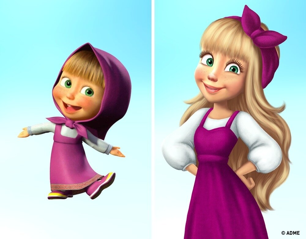 Мультфильм "Маша и медведь"