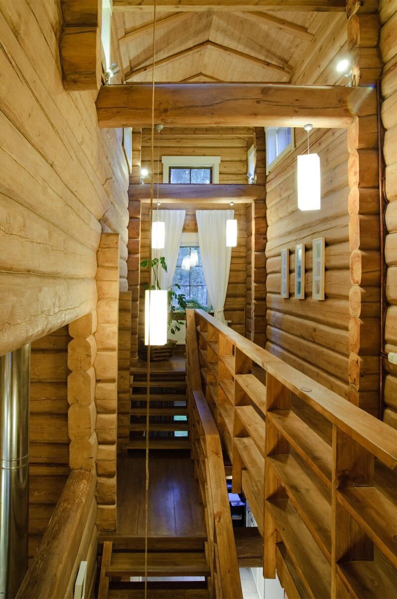 Современный дом из лиственницы  