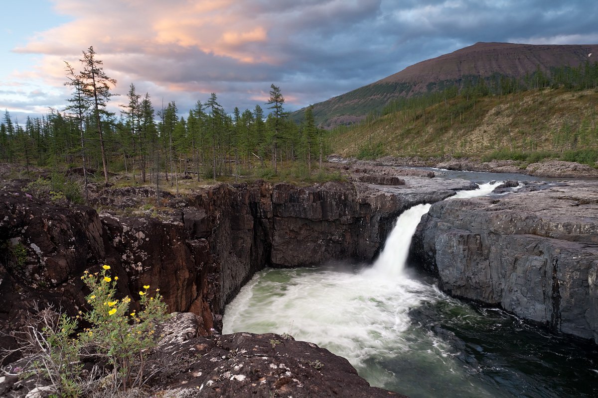 Плато Путорана река Хибарба