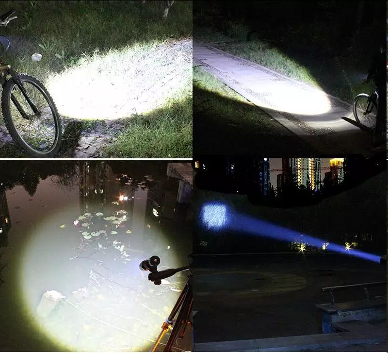 Фонарик в рабочем режиме, фото с сайта продавца