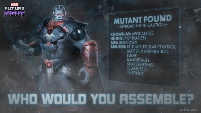 Предупреждение, агенты! Церебро обнаружил местонахождение Апокалипсиса. Кого ты отправишь за ним?