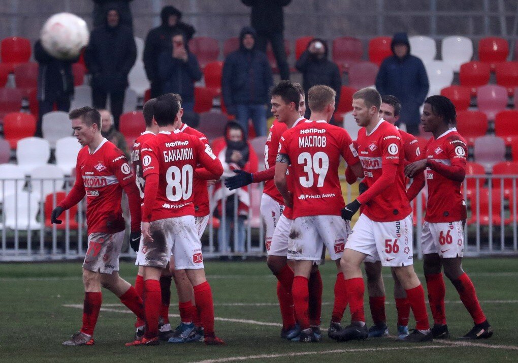 Игроки Спартака-2. Фото официального сайта ФК Спартак Москва.