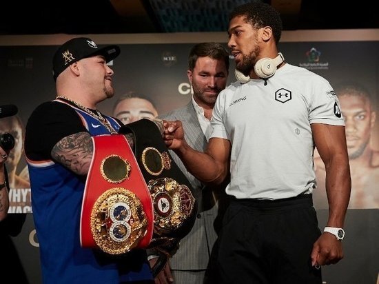  Энди Руис и Энтони Джошуа, фото: BoxingScene        