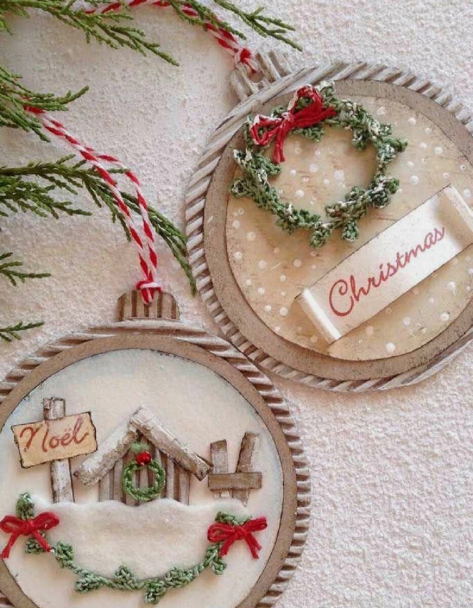 Новогодние теги.