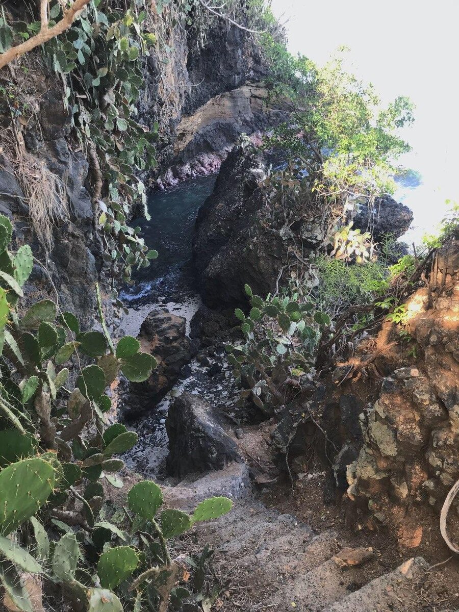 Лестница к лагуне