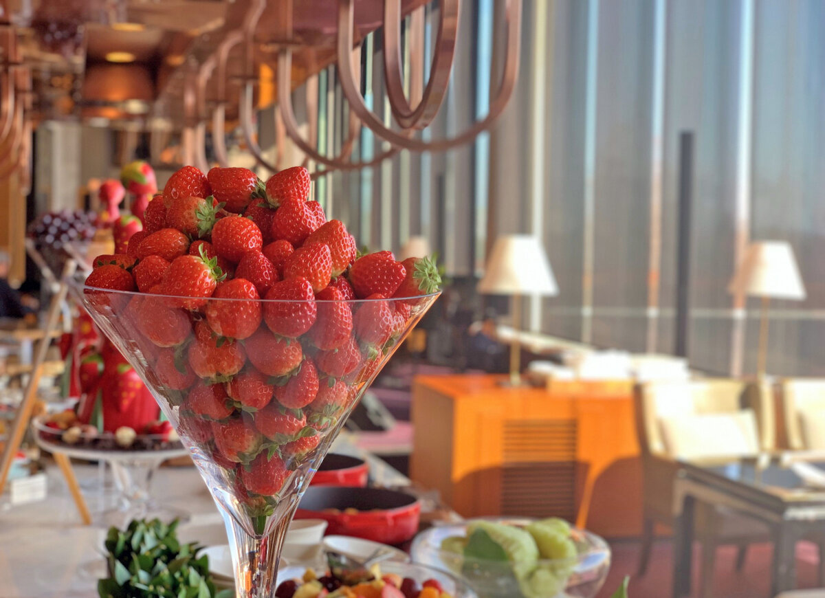 Зимний ягодный чайный набор в Grand Hyatt
