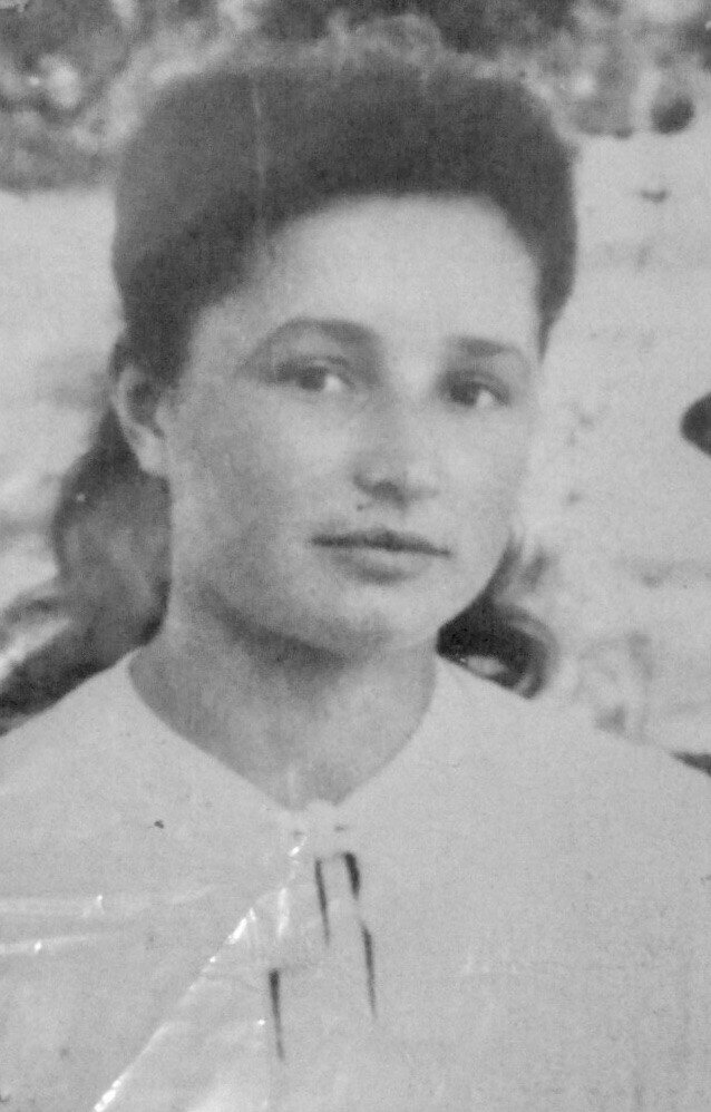 Катя Терещенко(Кондрашова), 1948 год,