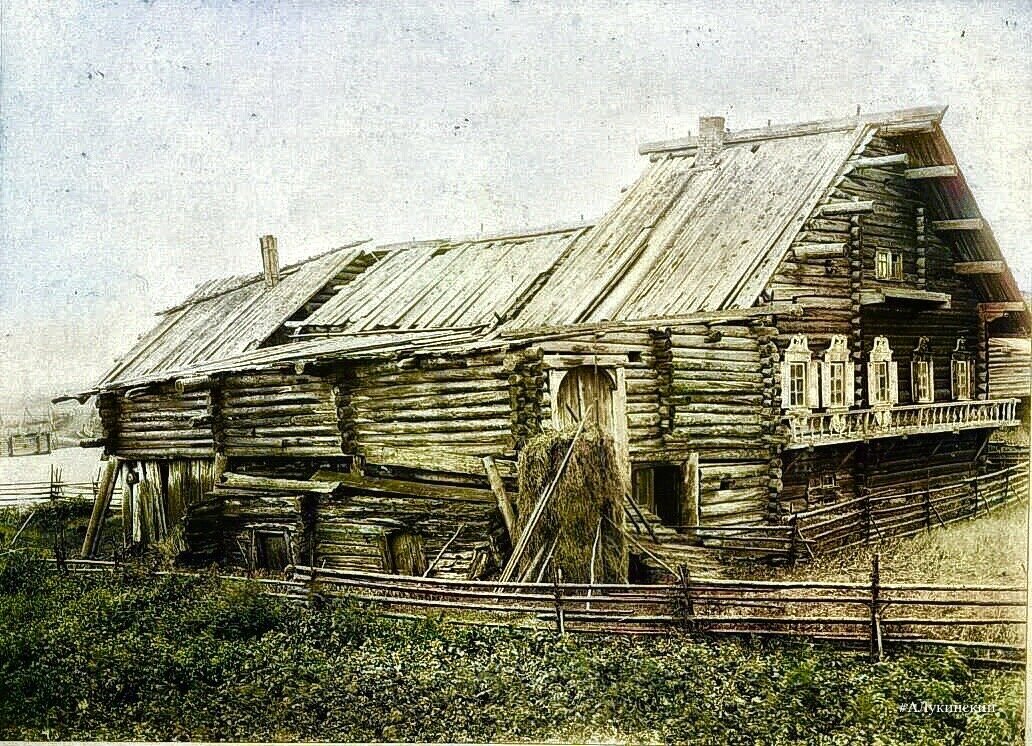 В крестьянской избе 18 19 века фото