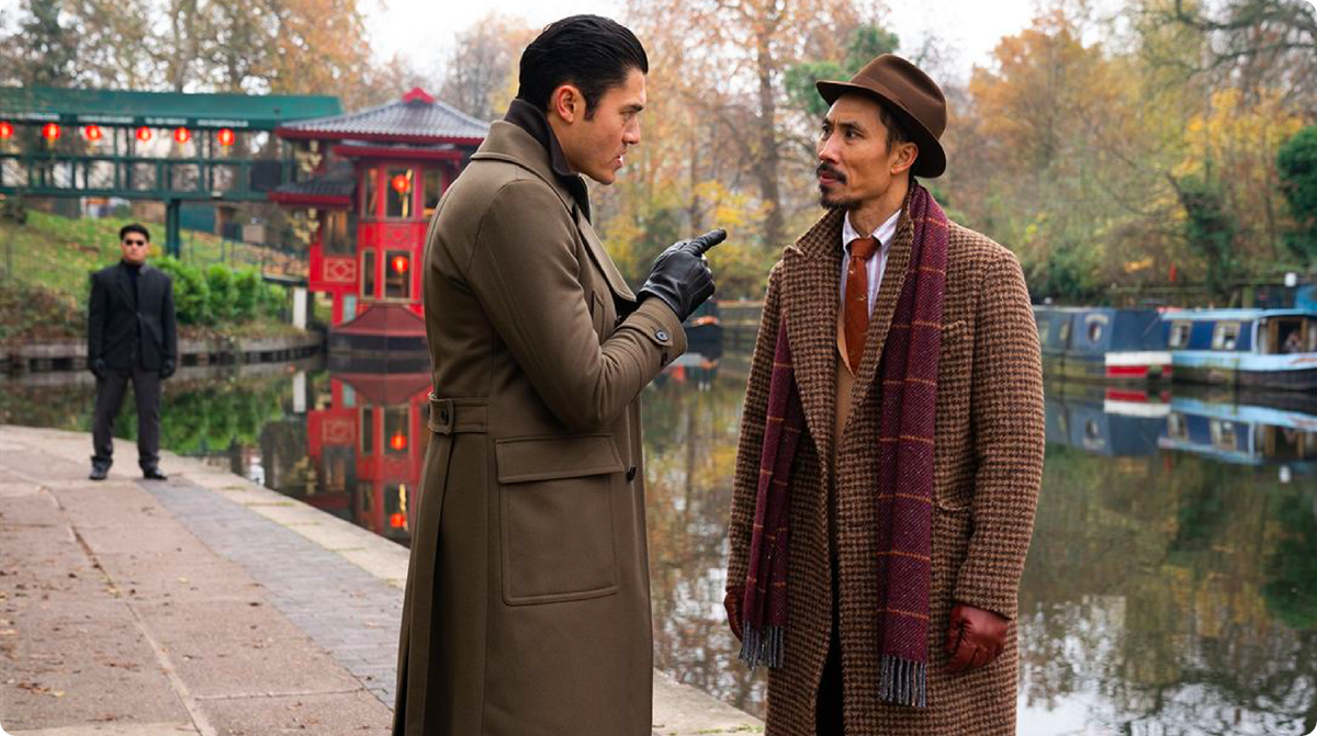 Слева направо: "Сухой глаз" и лорд Джордж.