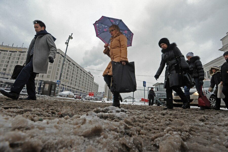 Непогода наступила неожиданно для коммунальных служб. Иллюстрация из открытых источников