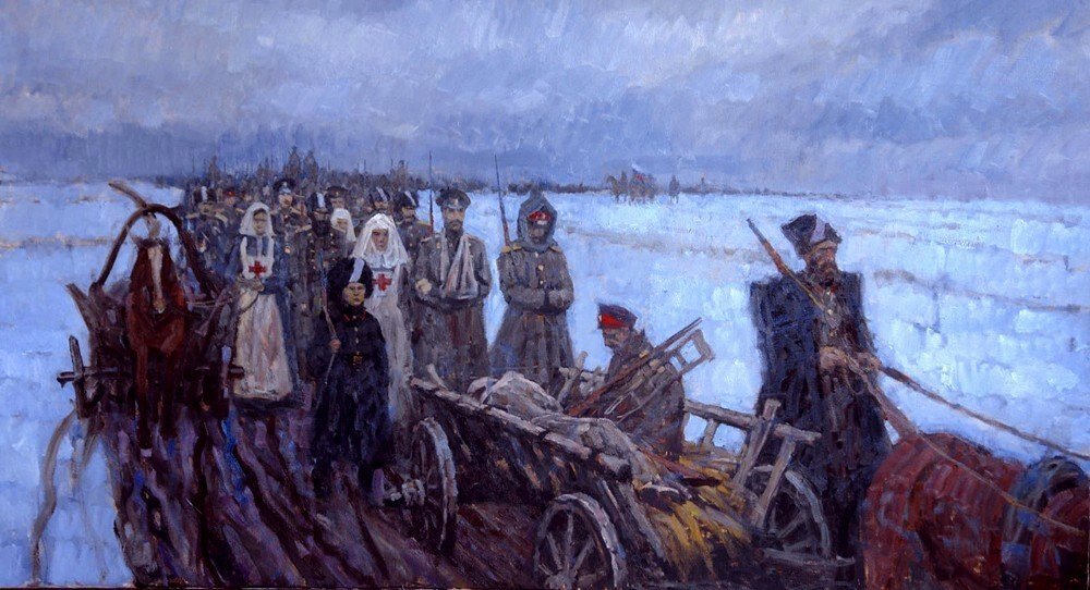 Офицеры «Алексеевской организации» сумели захватить Ростов. Но лишь на несколько недель. Образовался недолговечный «триумвират» между Корниловым, Алексеевым и Калединым. 
