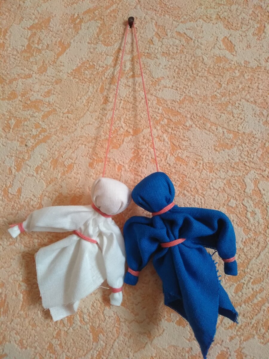 Кукла оберег день ночь