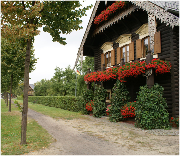 Сельский дом.