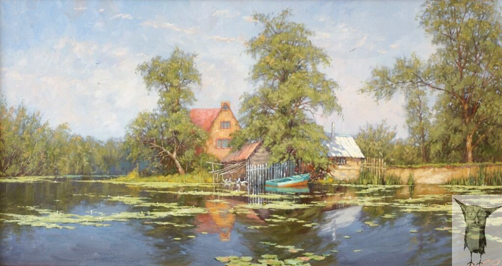 Андрей Ротанин Дачные домики 35×65 хм 2018 г — 28 000