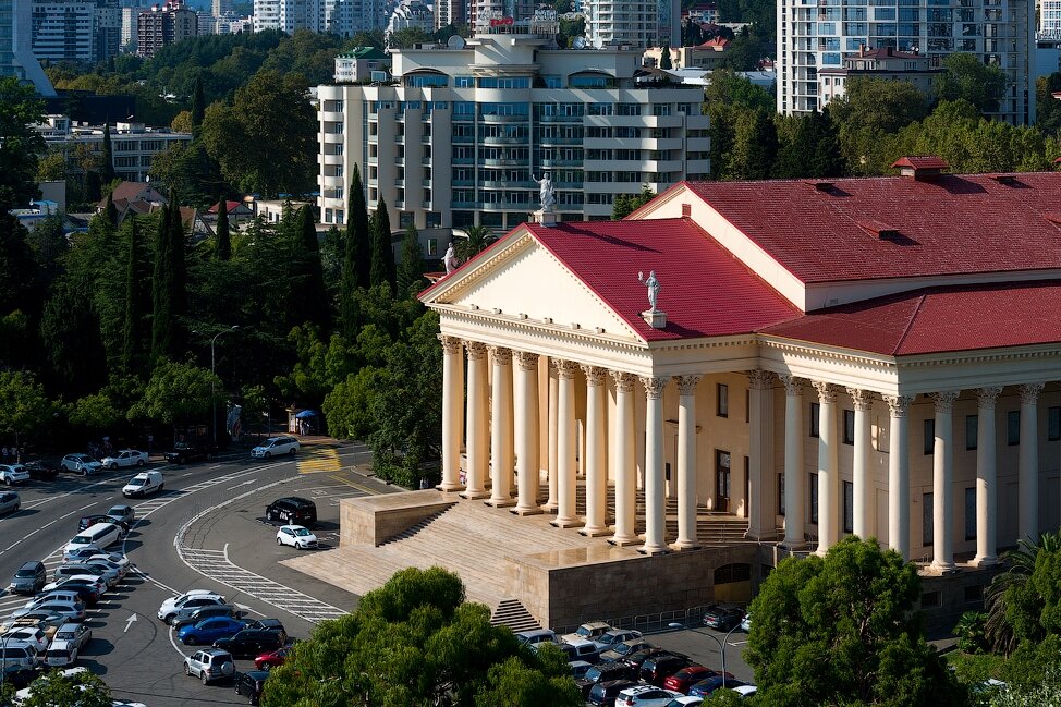 Зимний театр в сочи фото