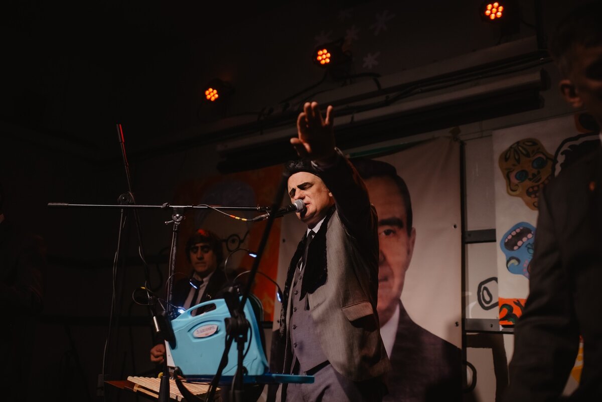 Фотография с недавнего концерта в «Рюмочной»