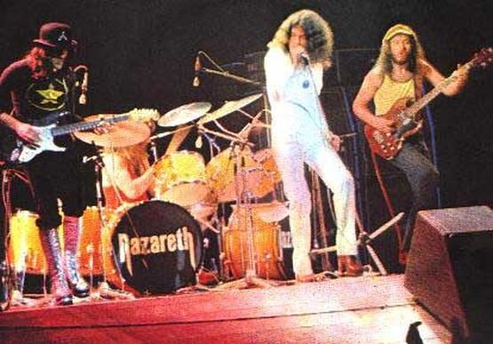 "Nazareth" в самом начале своей рок-н-ролльной карьеры