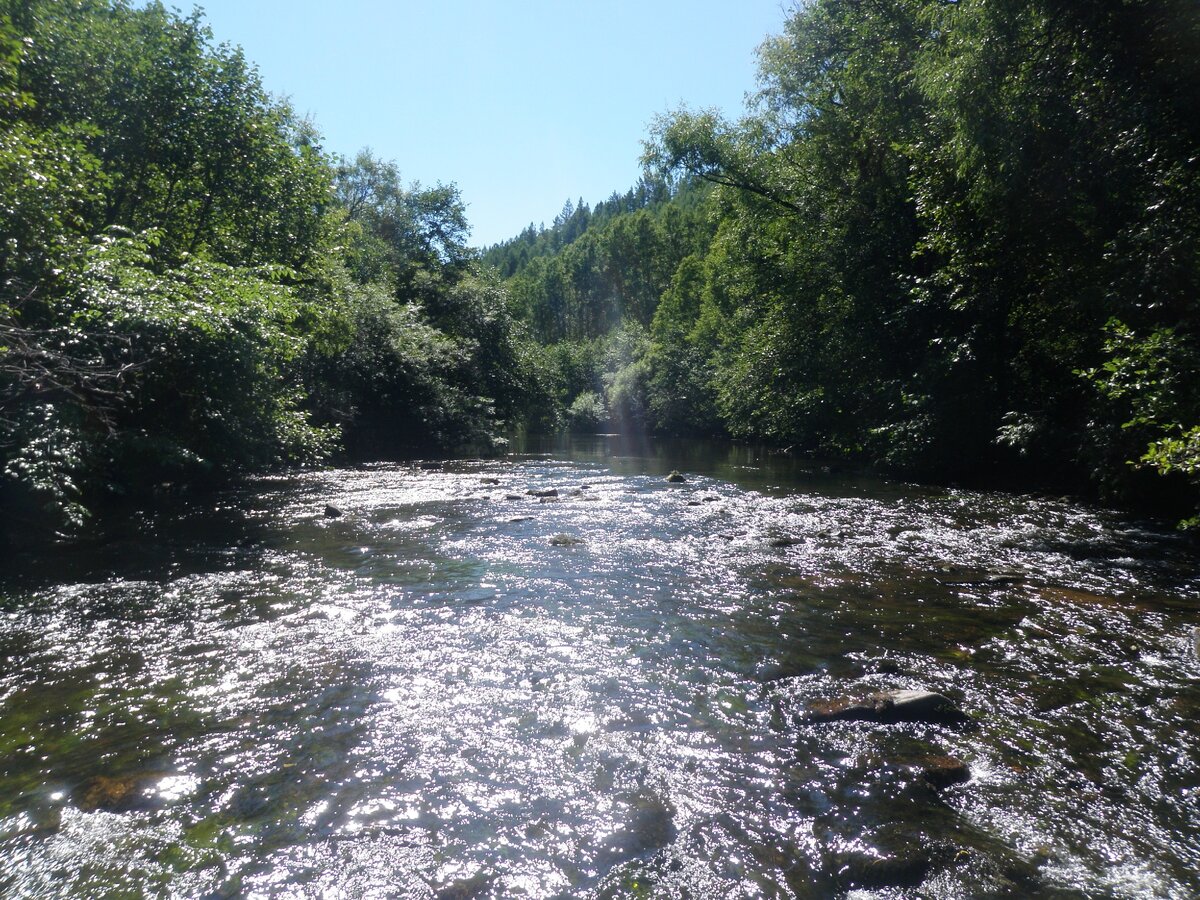 Это приток реки  из моей истории, речушка с крутым нравом.