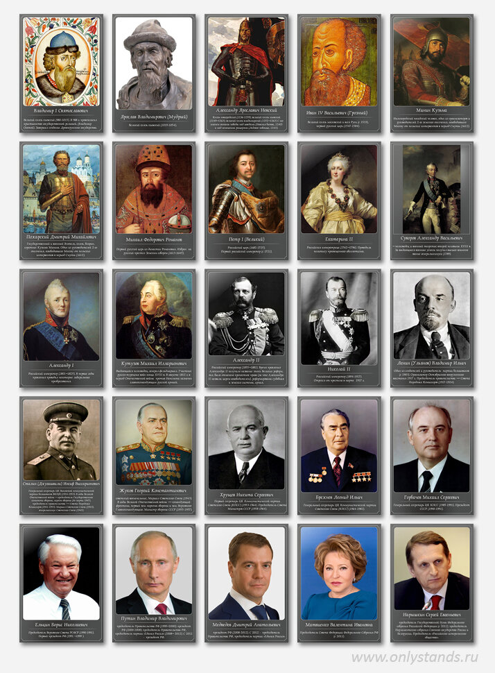 Всех деятелей, конечно нет. Их гораздо больше.