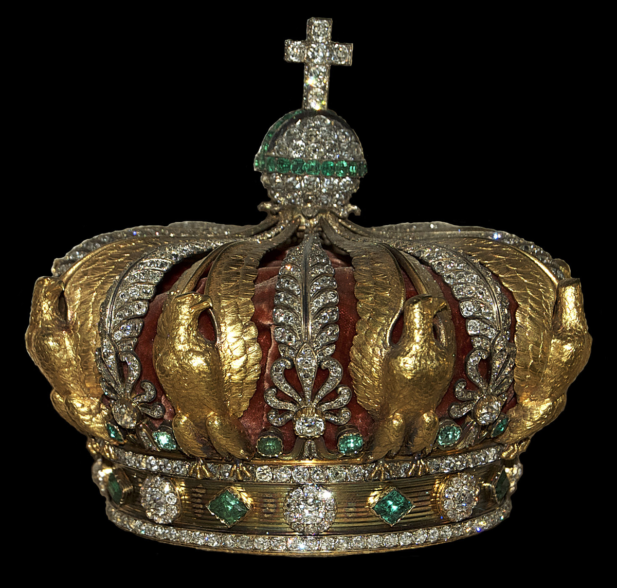 Когда будут сокровища императора. Корона императрицы Евгении. Короны императриц Российской империи. Императорская корона Наполеона.