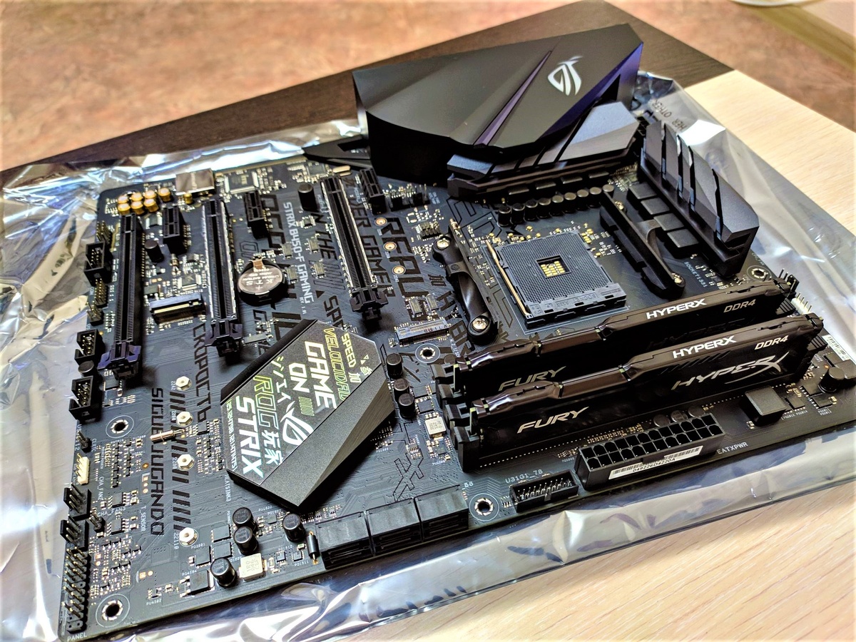 Материнская плата ASUS ROG STRIX B450-F GAMING