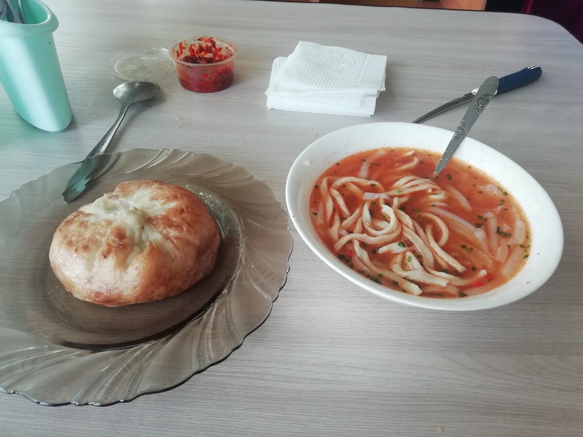 Ашлямфу - вкуснейшая еда в Киргизии. Рассказываю, как впервые ...