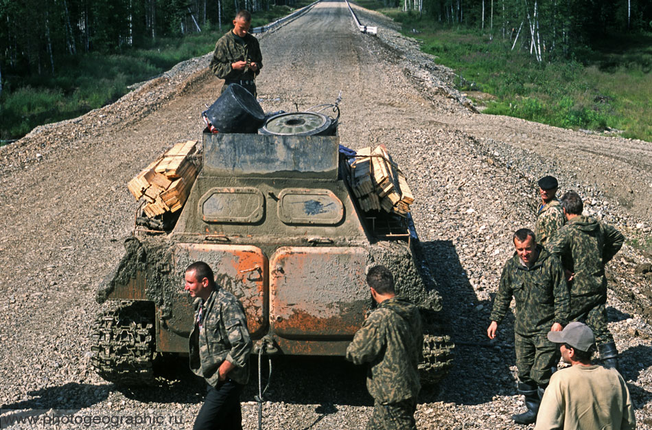 А вот и новая грунтовка.