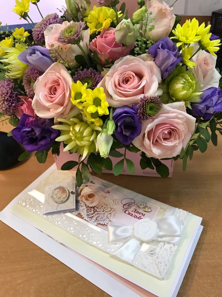 Свадебный букет. Фото Е. Островской.