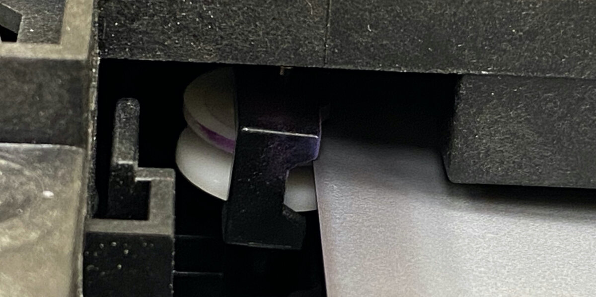 Датчик TRES соскочил с ленты