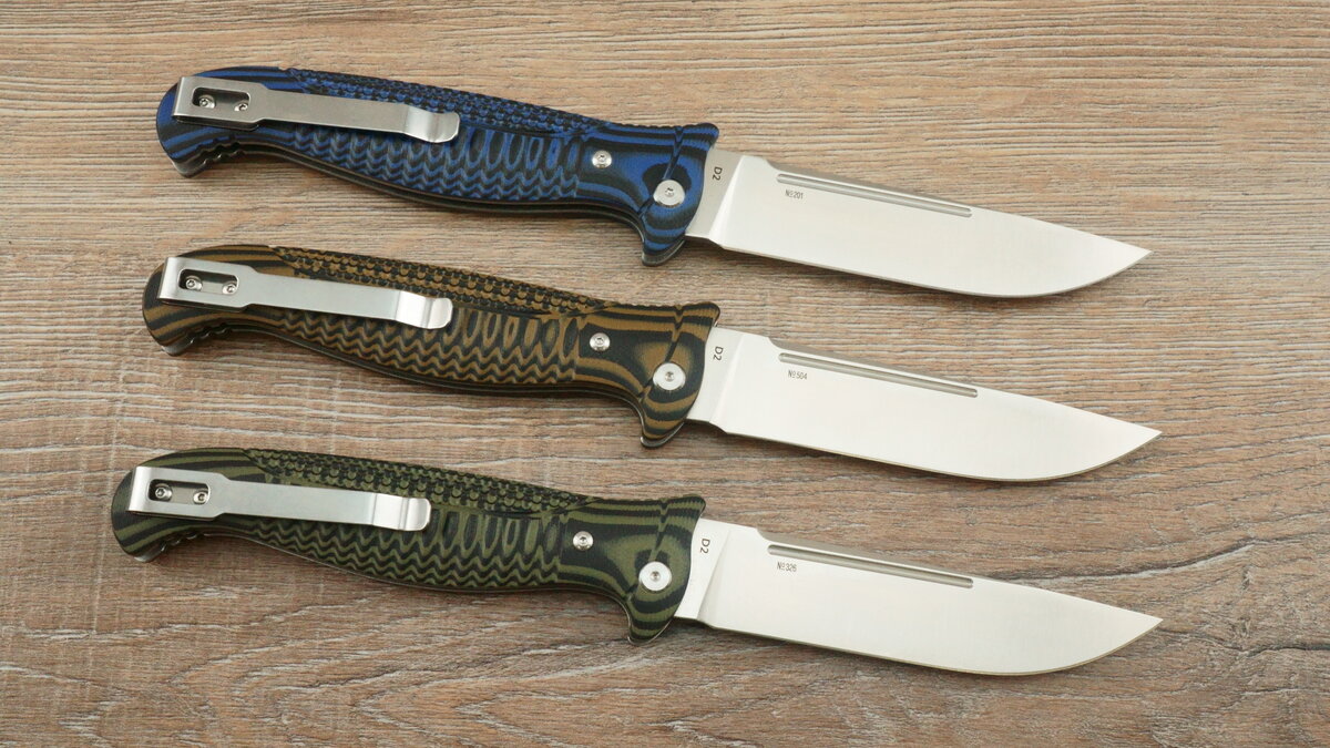 Серия складных ножей "Финка" от Reptilian