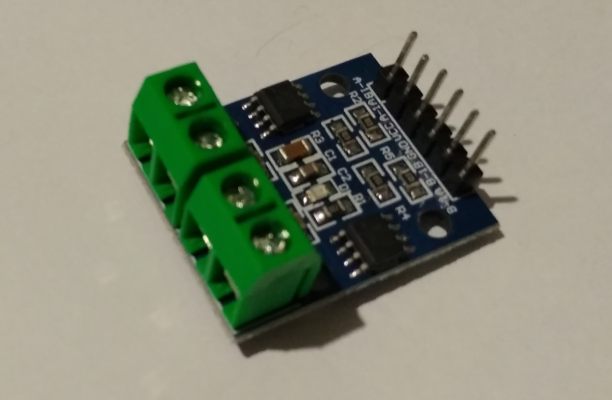 Драйвер коллекторных двигателей на l9110