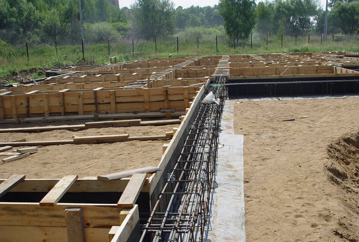 Свайно-ростверковый фундамент.