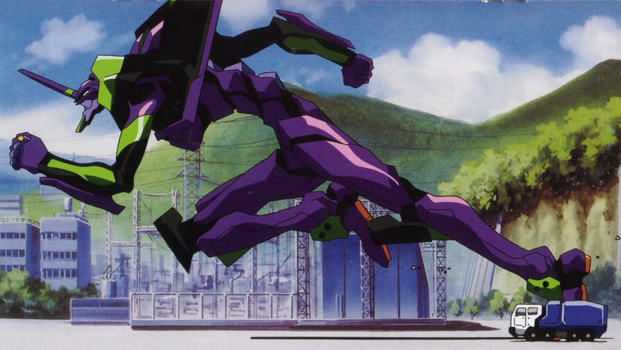 Евангелион: робот, которого пилотируют герои аниме