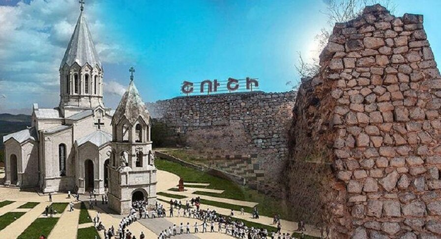 Армянский город Шуши (в настоящее время оккупирован азеро-турецкими захватчиками). Фото из открытых источников сети Интернета.