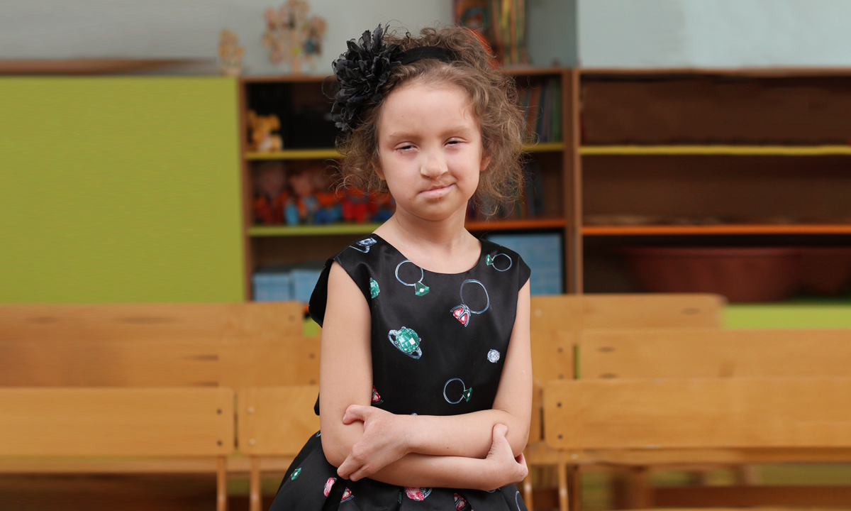 Аиша Давлетбаева, подопечная фонда "Алёша"