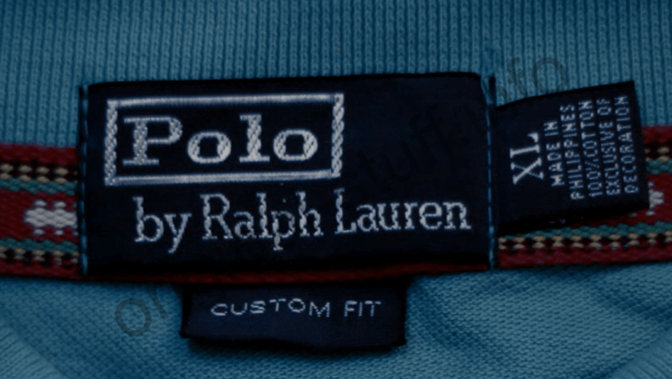 Ralph lauren бирки