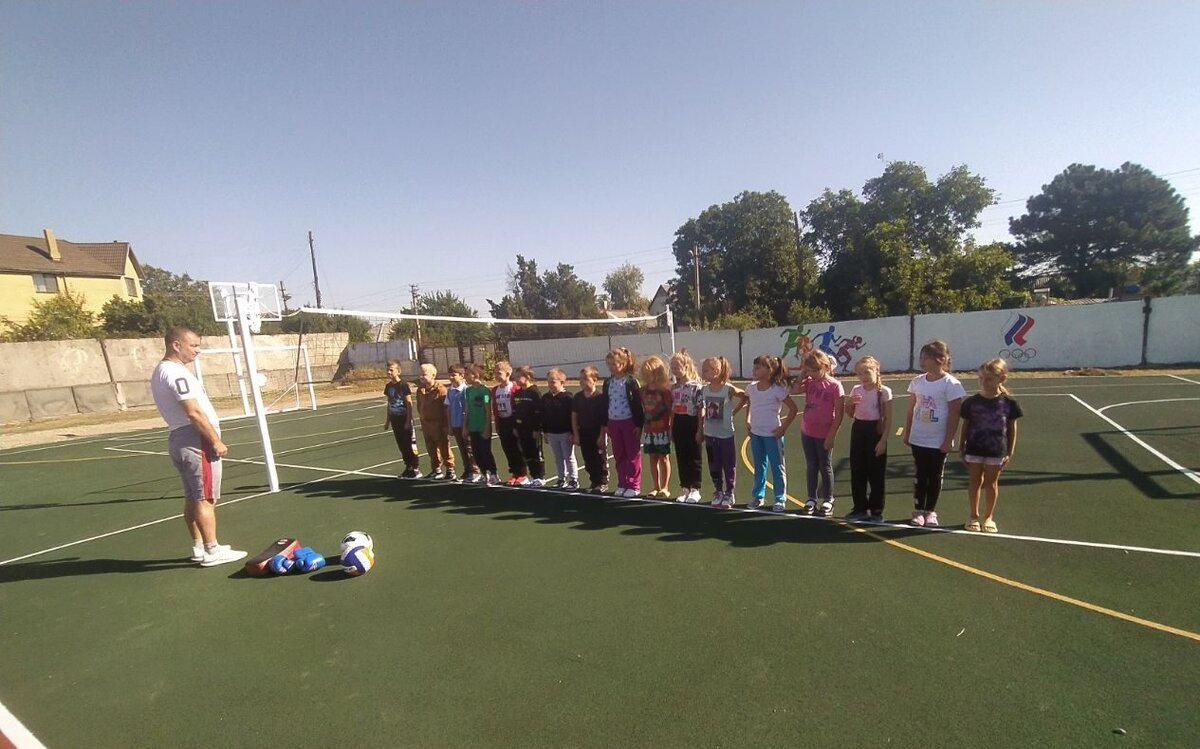  В Генической школе №1 состоялась спортивная эстафета - Таврия ТВ - Херсон