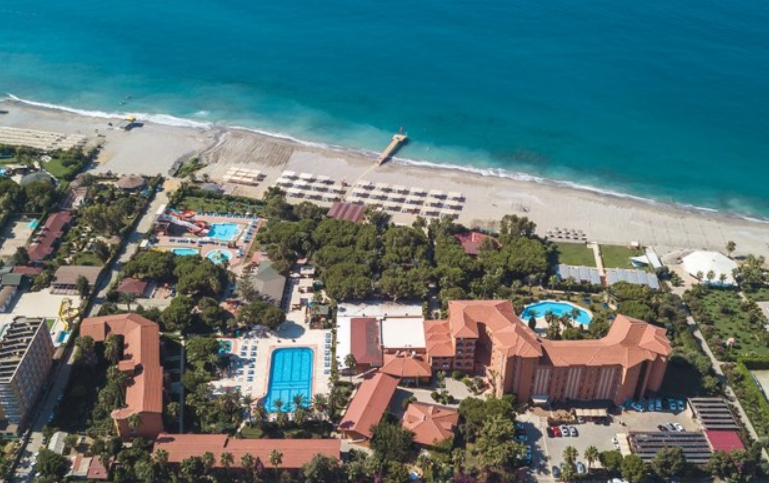 Хороший отель 4 звезды в Аланье, Конаклы - Club Turtas Beach.
