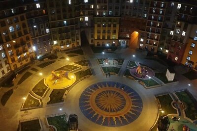    Ремонт дефектов уличного освещения © Пресс-служба Главного управления содержания территорий Московской области