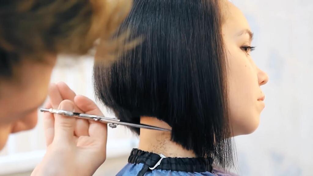 Как подстричь волосы самостоятельно боб каре