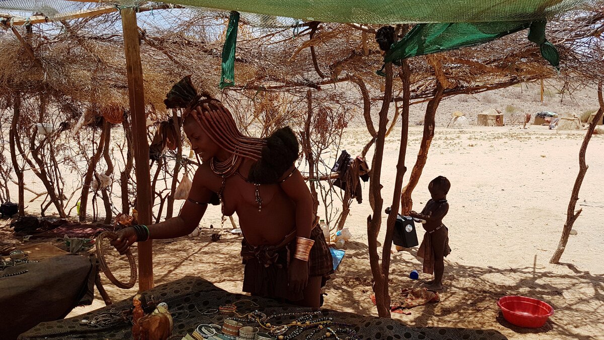 Женщина племени Химба