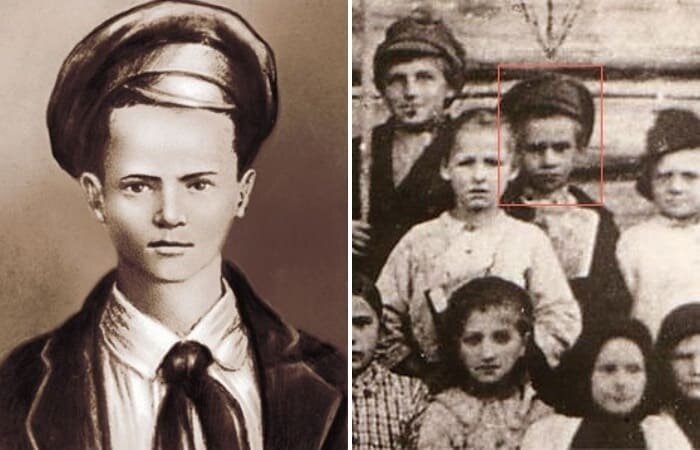 

Портрет Павлика Морозова, созданный на основе единственной известной его фотографии | Фото: aif.ru
Он дважды становился жертвой политической пропаганды: в эпоху СССР его представляли героем, отдавшим жизнь в классовой борьбе, а в перестроечное время – доносчиком, предавшим собственного отца. Современные историки подвергают сомнению оба мифа о Павлике Морозове, который стал одной из самых спорных фигур в советской истории.