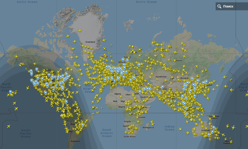 Как работает Flightradar24 