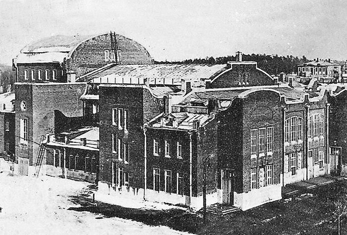 Зимний театр Саввы Морозова (арх. А.А.Галецкий) в Орехово-Зуеве, 1912 г.