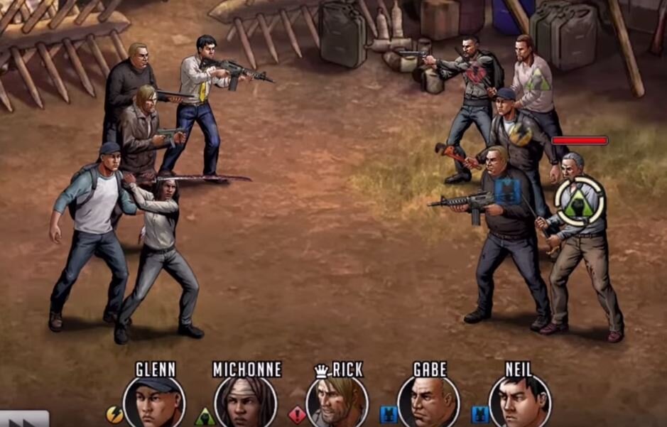 вариант боя из игры, источник яндекс.картинки