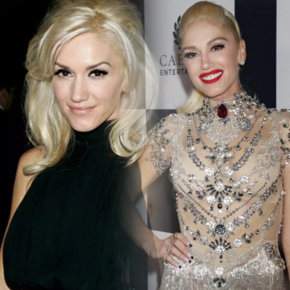 Гвен Стефани слева в 40 лет справа в 49 лет // фото из открытых интернет-источников