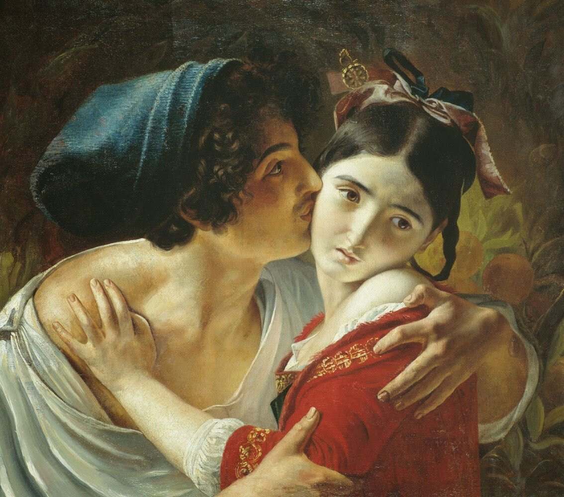 Моллер, «Поцелуй», 1840
